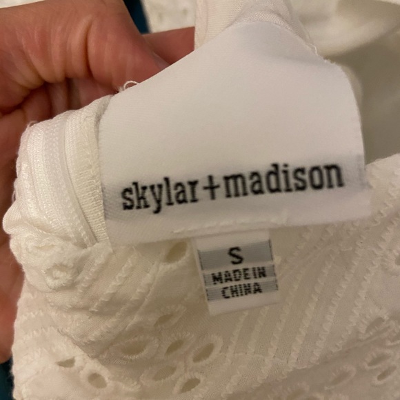 NWOT 12th Tribe Last Dance White Eyelet Dress - Picture 4 of 4